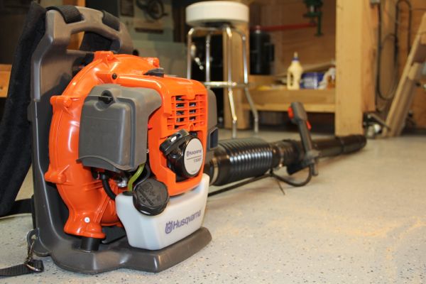 Husqvarna 130BT Backpack Blower Selling Out Before Autumn Leaf Season